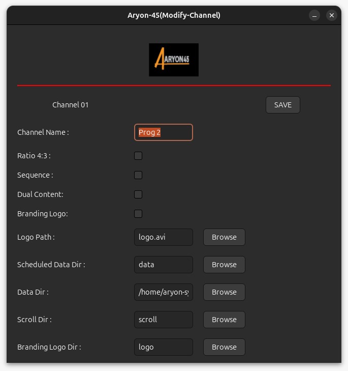 Product Interface screenshot 3