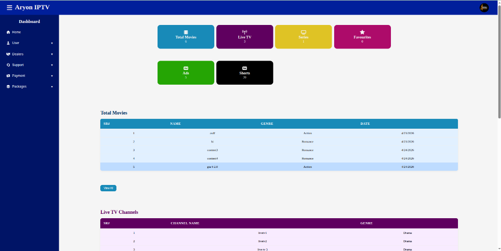 Web App & Management Console screenshot 3