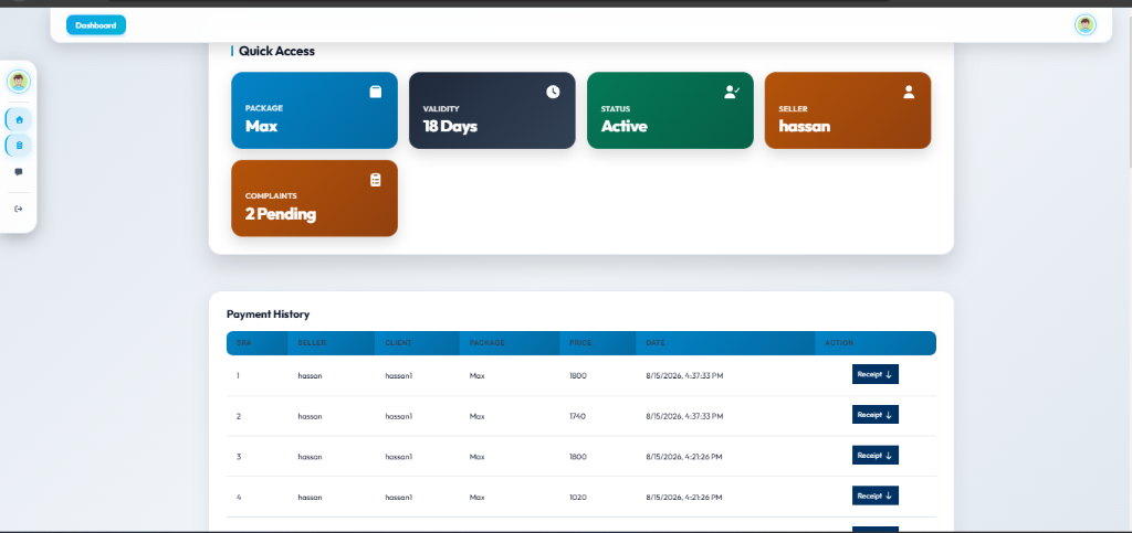 Management Console & Subpanel Operations screenshot 1