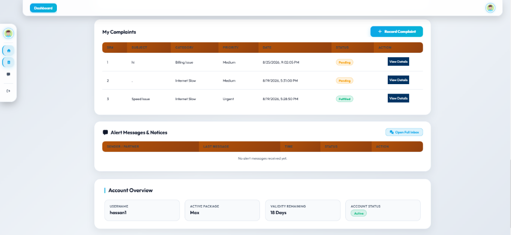 Management Console & Subpanel Operations screenshot 3